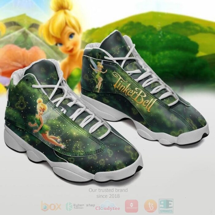 Disney Tinker Bell Air Jordan 13 Shoes