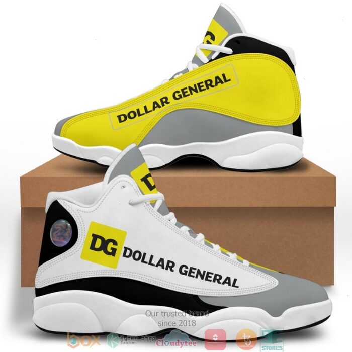 Dollar General Logo Bassic Air Jordan 13 Sneaker Shoes