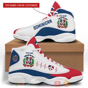 Dominocan Personalized Air Jordan 13 Shoes