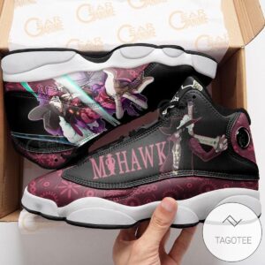 Dracule Mihawk Sneakers Custom Anime One Piece Air Jordan 13 Shoes