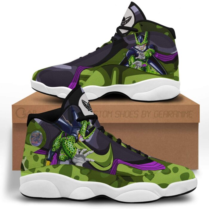 Dragon Ball Cell Air Jordan 13 Sneaker Shoes