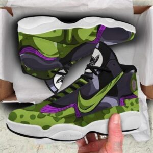 Dragon Ball Cell Skill Anime Air Jordan 13 Shoes