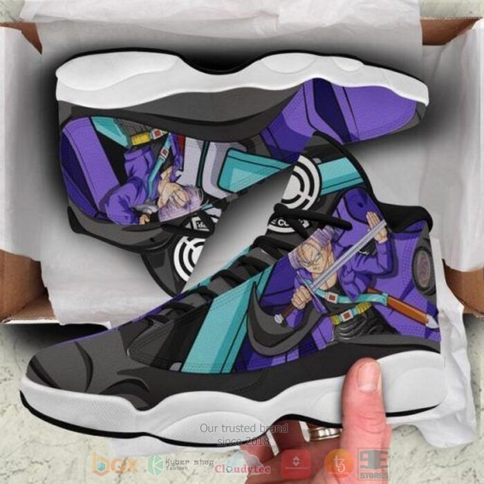 Dragon Ball Future Trunks Anime Air Jordan 13 Shoes 2