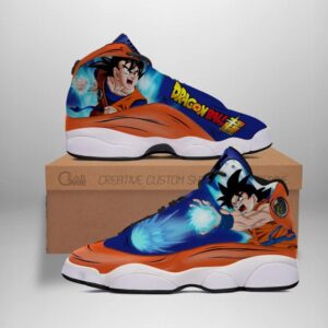 Dragon Ball Goku Air Jordan 13 Sneaker Shoes