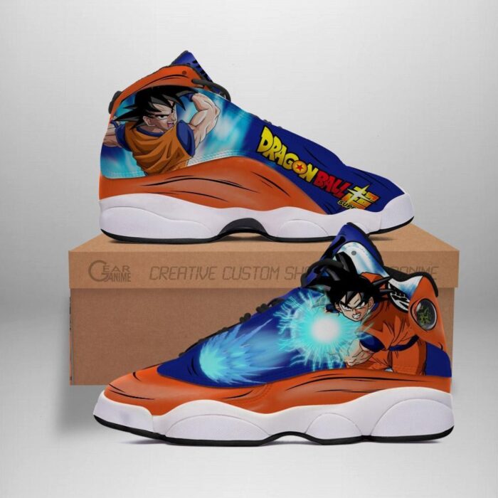 Dragon Ball Goku Kamehameha Air Jordan 13 Sneaker Shoes