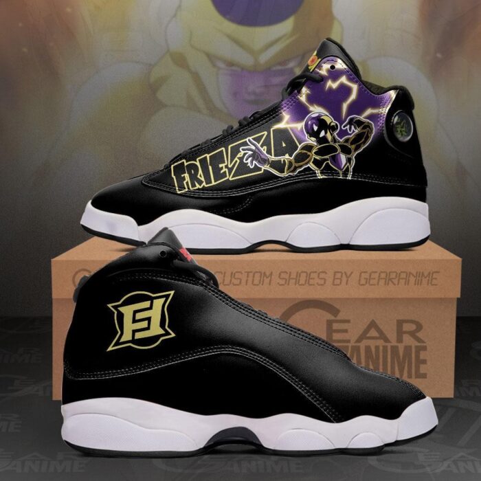 Dragon Ball Golden Frieza Air Jordan 13 Sneaker Shoes