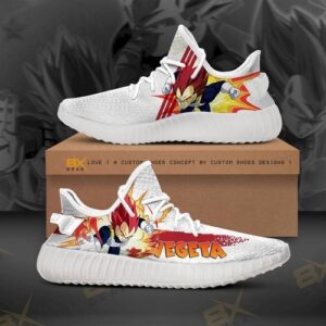 Dragon Ball Sneakers Vegeta Yeezy Shoes Excellent Fan Gift Yeezy