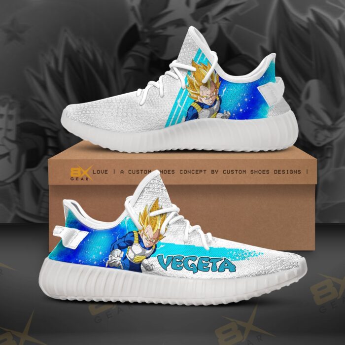 Dragon Ball Sneakers Vegeta Yeezy Shoes Super Saiyan T12136