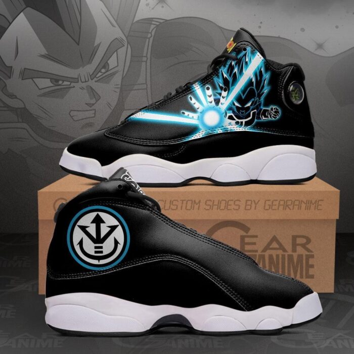 Dragon Ball Vegeta Blue Air Jordan 13 Sneaker Shoes