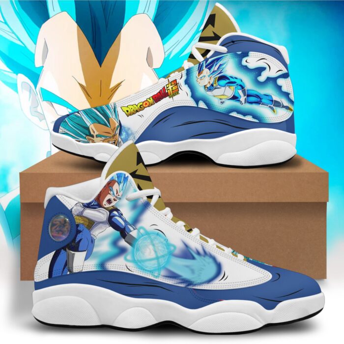 Dragon Ball Vegeta Custom Air Jordan 13 Shoes Limited Edition