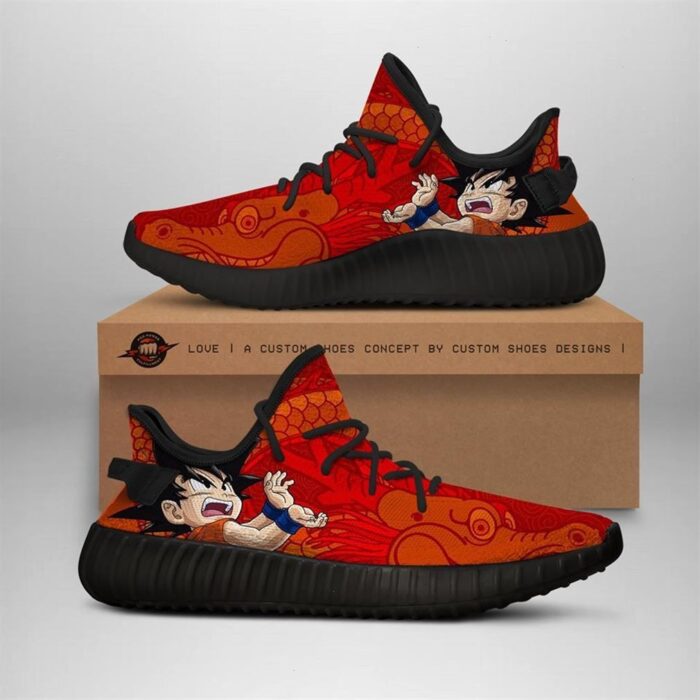 Dragon Ball Yeezy Sneakers Shoes Vbzty