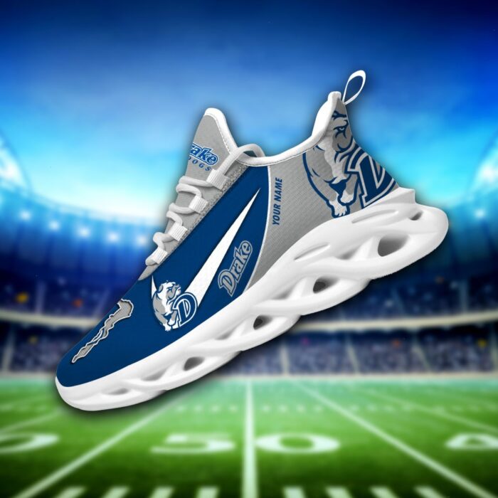 Drake Bulldogs Personalized Luxury NCAA Max Soul Shoes