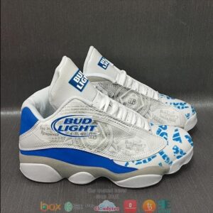 Drink Bud Light Beer Big Logo Air Jordan 13 Sneaker Shoes