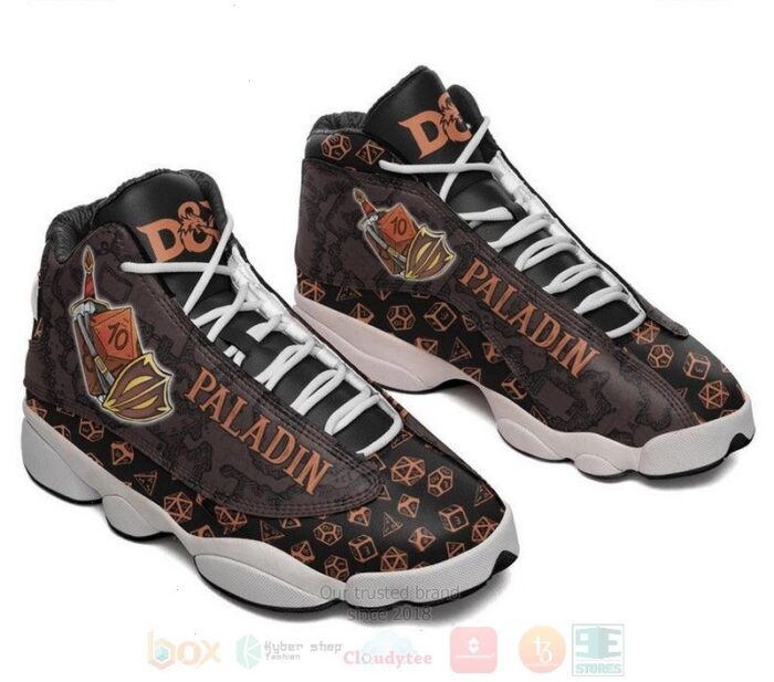 Dungeon And Dragon Paladin Game Canvas Air Jordan 13 Shoes