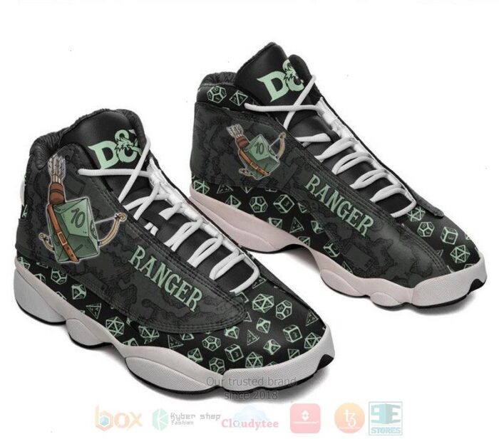 Dungeon And Dragon Ranger Game Canvas Air Jordan 13 Shoes