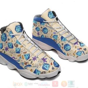 Dungeons And Dragons Dice Pattern Air Jordan 13 Shoes