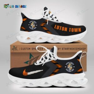 EFL Luton Town FC Black Max Soul Shoes