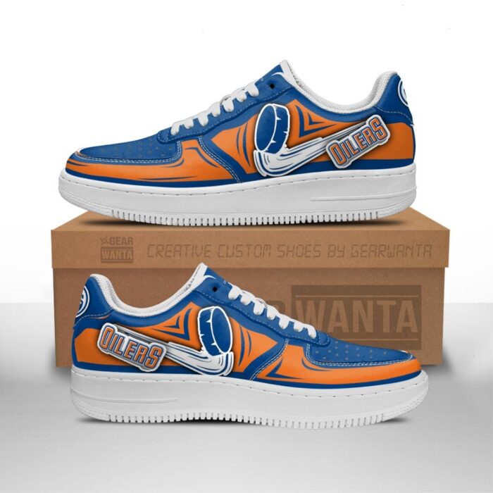 Edmonton Oilers Air Sneakers Custom Fan Gift