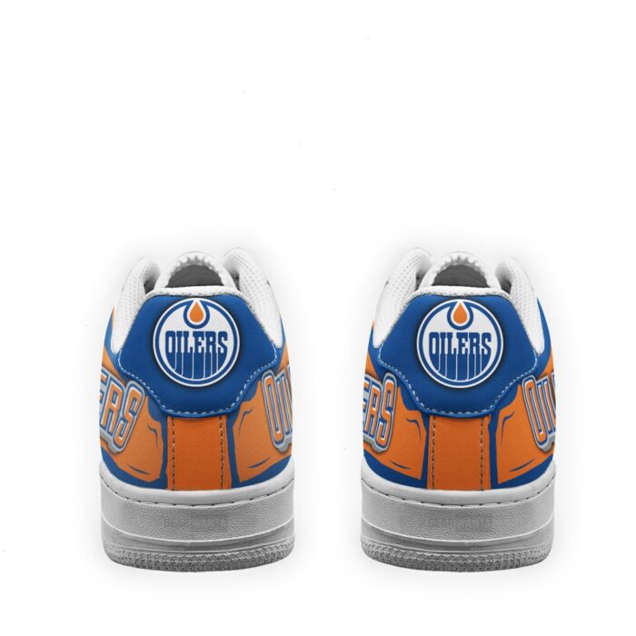 Edmonton Oilers Air Sneakers Custom NAF Shoes For Fan