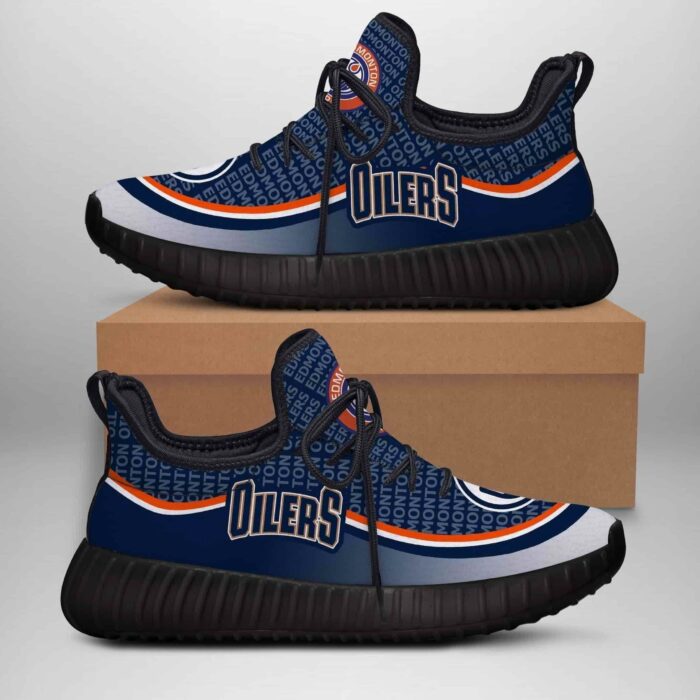 Edmonton Oilers Yeezy Boost Shoes Sport Sneakers