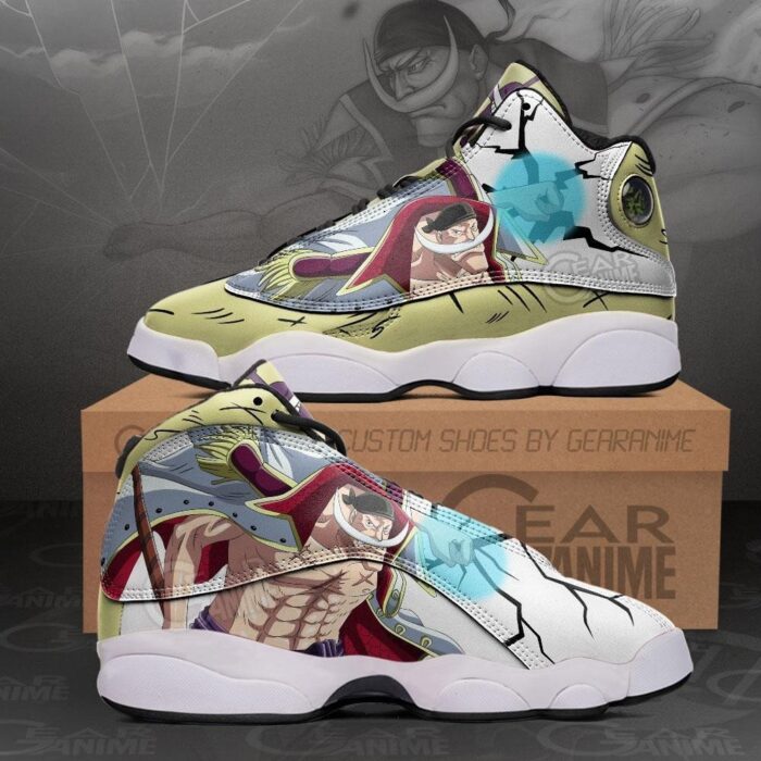 Edward Newgate Whitebeard Anime One Piece Air Jordan 13 Shoes