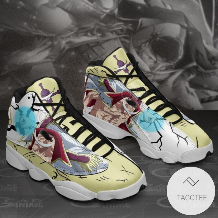 Edward Newgate Whitebeard Sneakers Custom Anime One Piece Air Jordan 13 Shoes