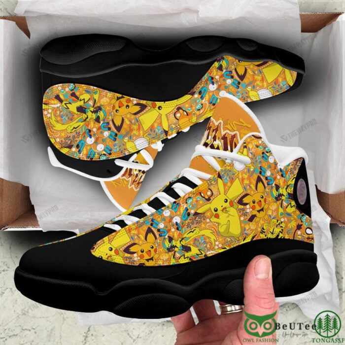 Electric Pattern Custom Pokemon Air Jordan 13