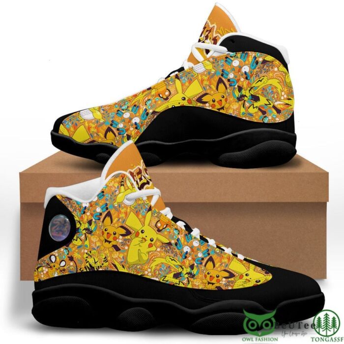 Electric Pattern Custom Pokemon Air Jordan 13