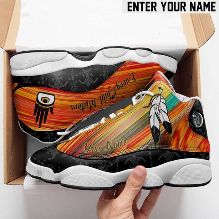 Every Child Matters Custom Name Air Jordan 13 Shoes