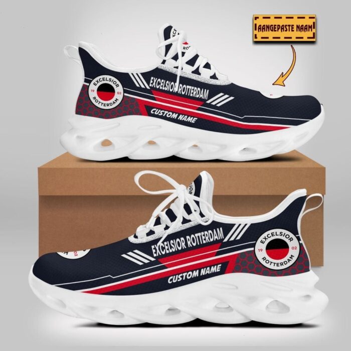 Excelsior Rotterdam Custom Name Navy Sport Max Soul Shoes