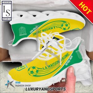 FC Nantes Custom Name Green Yellow Max Soul Shoes