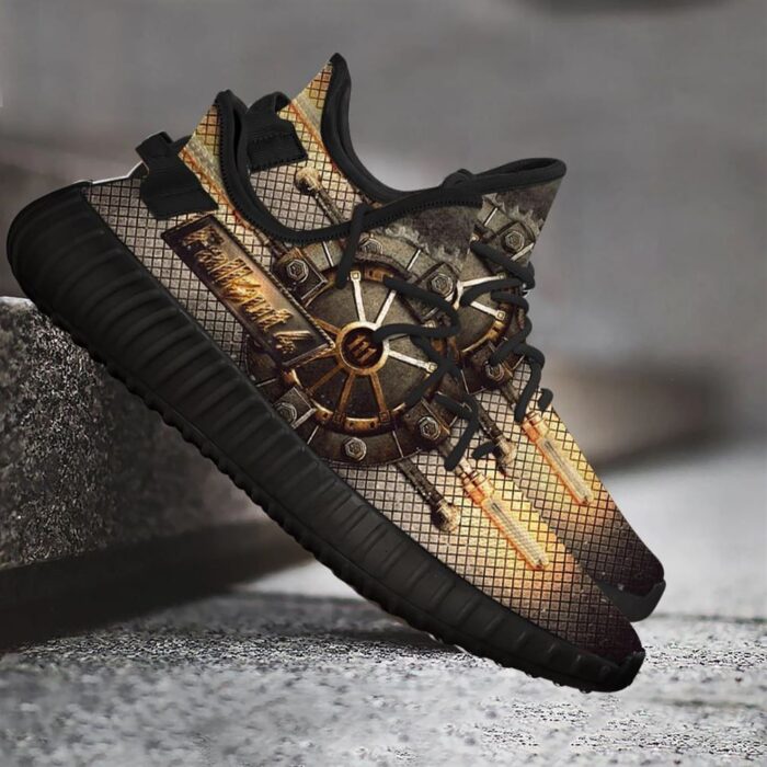 Fallout Style Custom Yeezy Shoes Sport Sneakers