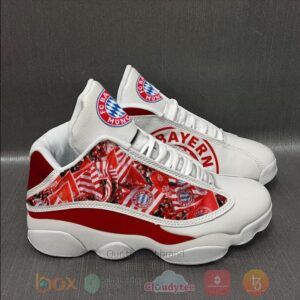 Fc Bayern Munich White Air Jordan 13 Shoes