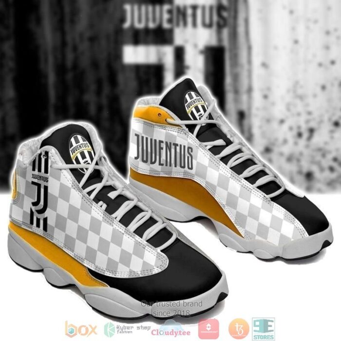 Fc Juventus Teams Football Big Logo 30 Gift Air Jordan 13 Sneaker Shoes