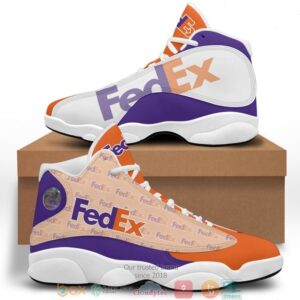 Fedex Logo Pattern Air Jordan 13 Sneaker Shoes