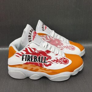 Fireball Cinnamon Whisky Air Jordan 13 Sneaker Shoes