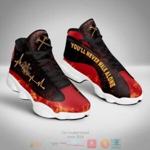 Firefighter Youll Never Walk Alone Air Jordan 13 Shoes