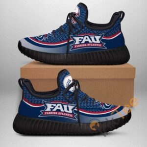 Florida Atlantic Owls Custom Shoes Personalized Name Yeezy Sneakers