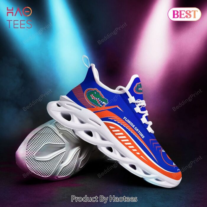 Florida Gators NCAA White Mix Orange Max Soul Shoes