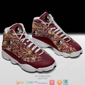 Florida State Seminoles Football Ncaaf Teams Air Jordan 13 Sneaker Shoes