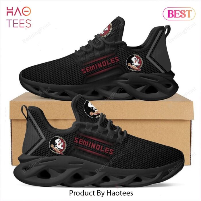 Florida State Seminoles NCAA Black Color Max Soul Shoes