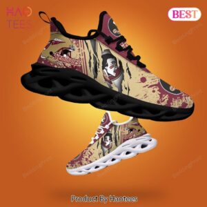 Florida State Seminoles NCAA Black Gold Max Soul Shoes