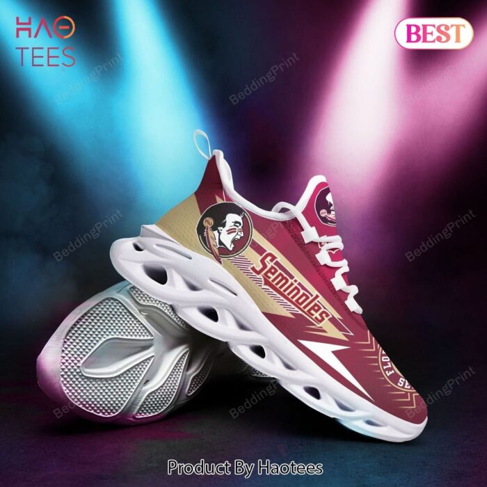 Florida State Seminoles NCAA Pink Gold Max Soul Shoes