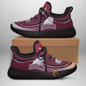 Fordham Rams Custom Shoes Personalized Name Yeezy Sneakers