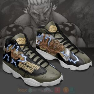 Fourth Raikage Naruto Custom Anime Air Jordan 13 Shoes