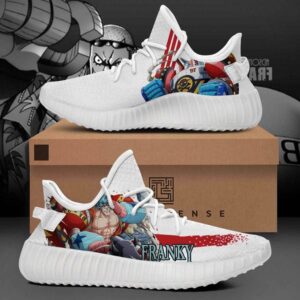 Franky Character One Piece Yeezy Boost Shoes Sport Sneakers Yeezy Shoes