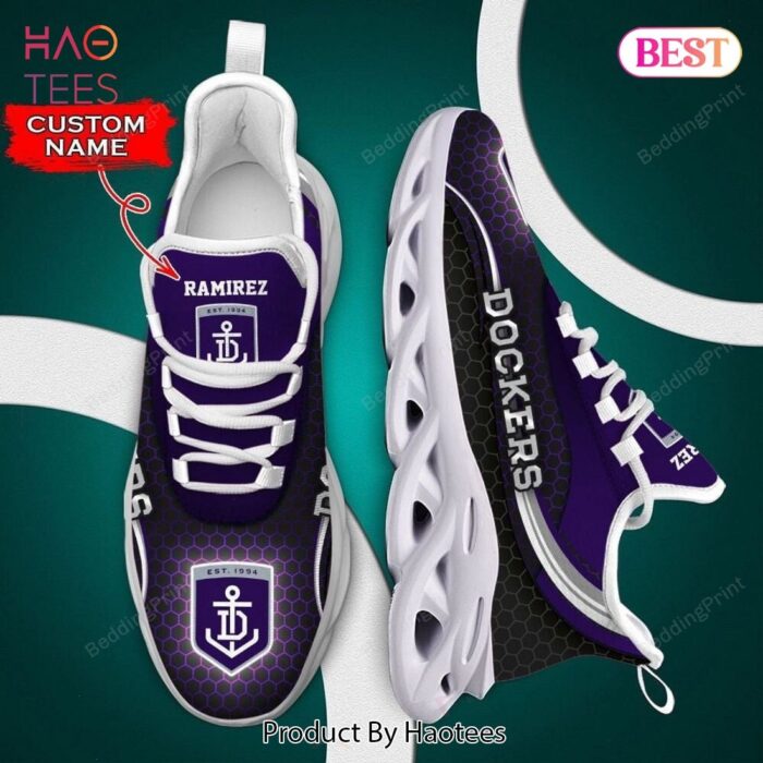 Fremantle Dockers AFL Black Mix Violet Color Max Soul Shoes