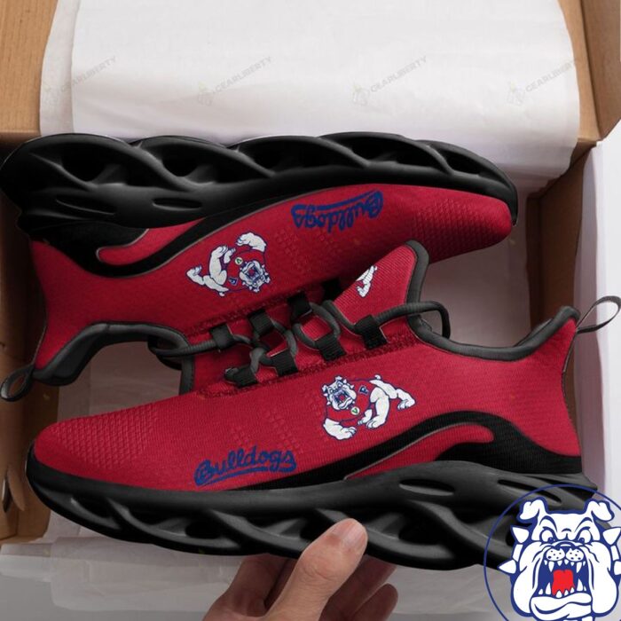 Fresno State Bulldogs 1 Max Soul Shoes