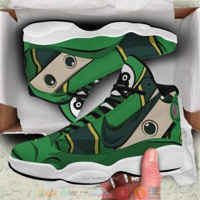 Froppy My Hero Academia Anime A114 Air Jordan 13 Sneaker Shoes