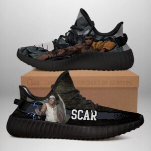 Fullmetal Alchemist Scar Yeezy Shoes